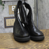 Wild Fable Womens Faux Leather Platform Boots Black 10M