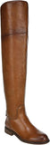 Franco Sarto Haleen Wide Calf Over-the-Knee Boots Shoes Cognac Brown 8M-WC