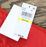 Becca Delilah Halter Bikini Swim Top 613157 Fire Red M