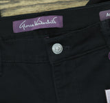 Gloria Vanderbilt Supreme Stretch Classic High Rise Tapered Jean Black 16P