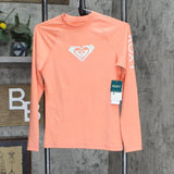 Roxy Juniors' Whole Hearted Long-Sleeve Rashguard ERJWR03547