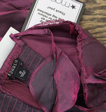 B. Darlin Juniors Corset Flutter Sleeve Fit Flare Dress K43AU17 Berry 0