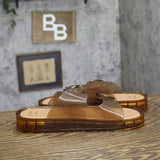 Shade & Shore Womens Gemma Jelly Sandals 94748344 Tan Brown 9M