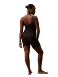 Calvin Klein Womens Shapewear Secure Sculpt Mid-Thigh Bodysuit QF8164 Black S