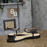 Lauren Ralph Lauren Womens Lainee Nappa Leather Sandals 802P04394001 Black 10B