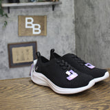 S Sport By Skechers Resse 2.0 Elastic Gore Sneakers 89261300 Black 6.5M