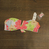 Sanctuary Charming Floral V-Wire Bandeau Top SACM25149 White Multi XL