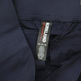 Kirkland Signature  Women's Lightweight Ankle Pants 7772005 Navy Blue M