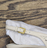Franco Sarto Pump Faux Leather Woven Alabaster Off White MISMATCH (7.5M/8M)