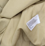 A New Day Signature Crepe Notch-Collar Button-Front Slim Fit Blazer Tan Brown XS