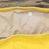 Shade & Shore Women's Ribbed Side-Tie Hipster Bikini Bottom 83478636
