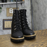 A New Day Womens Tessa Winter Boots 88375339 Black 8.5M