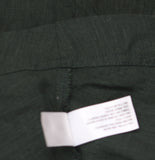 Universal Thread Womens Flutter Short Sleeve Maxi A-Line Dress Dark Green XL