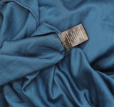 Trixxi Juniors Puff-Sleeve Side-Tie Fit & Flare Dress Dark Teal Blue Green L