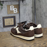 Universal Thread Womens Skyler Jogger Sneakers Double Lace Low Top Brown 6M