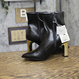 A New Day Sienna Low-Shaft Heeled Boots 94637412 Black 6M