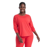All In Motion Womens Leggings-Friendly Long Sleeve Top 90612561 Red XL