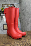 A New Day Womens River Tall Rain Boots 92275090 Red 7M