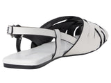 Michael by Michael Kors Womens Irene Sling Flat Pump 40S5IRFP1L Optical White 7M