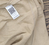 Universal Thread Womens Long Sleeve Polo Shirt 92452282 Tan Brown XXL