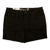 Seven7 Womens Denim Frayed Hem Slim Fit Weekend Short MY3324BLC