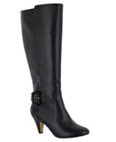 Bella Vita Womens Troy II Tall Dress Boots Block Heel TROY2 Black 6.5M