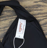 Andie Ring Detail Bonita Bikini Top AT332 Black S