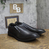 Goodfellow & Co Mens Toby Dress Shoes Loafers Stretch 92541910 Black 7M
