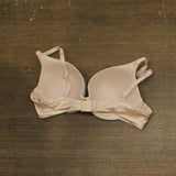 Maidenform Womens Natural Boost Demi T-Shirt Bra Underwire Latte Lift Brown 36B