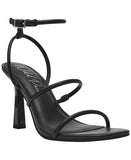 Wild Pair Womens Louudd Sandals Heels 10020354700 Black Smooth 10M