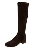 Gentle Souls By Kenneth Cole Boots with Side Zip Chocolate Suede Brown 7.5M