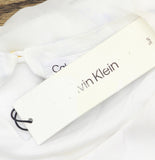 Calvin Klein Womens Sleeveless High Neck Suiting Blouse SFBTH79A White XL