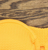 Salt + Cove Wavy-Scrunch Scoop-Neck Bralette Bikini Swim Top Tangerine Orange XL
