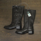 Wild Fable Womens Rebel Tall Moto Buckle Boots 90366583 Brown 9.5M