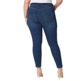 Jessica Simpson Womens Adored Curvy High Rise Ankle Skinny Jeans Mia Blue 16W