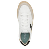 Dr. Scholl's Womens Madison Lace Sneaker I7073S9 White / Oyster Smooth 9M