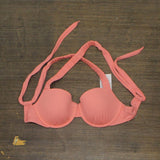 Shade & Shore Women's Light Lift Keyhole Bikini Top 83998706 Guava Pink 34B