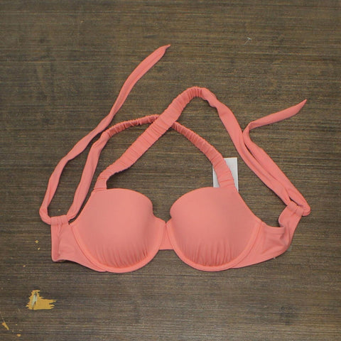 Shade & Shore Women's Light Lift Keyhole Bikini Top 83998706 Guava Pink 34B