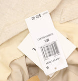 Lack Of Color Linen Wide Brim Summer Bucket Hat SUMBUCPEBL Pebble Brown M/L