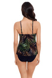Magicsuit Nighthawk Clo Soft Cup Adjustable Tankini Swim Top Black / Multi 8