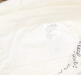 Me By Jennie Garth Piece Dye Full Length Flare Jeans A682345 White 20W