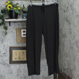 32 Degree Cool Womens Knit Straight Leg Pajama Lounge Pants Black 2XL