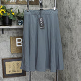 White Mark Womens Plus Size Tasmin Flare Midi Skirt PS709-101XL