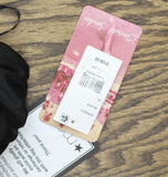 Emerald Sundae Juniors Strapless Twist-Front Cutout Gown Black M