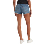 Levi's 501 Original Distressed Denim Shorts 89527256 Darn It Now Blue 30