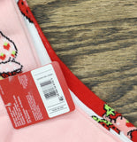 High Point Design Womens Strawberry Shortcake 3-Pack Mid Crew Socks Pink Multi S