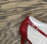 Bandolino Zeffer Detail Dress Pumps BNZEFFER3 Medium Red 6.5M