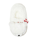 Wondershop Toddler Boys Girls Holiday Polar Bear Character Slippers White 5T-6T