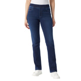 Gloria Vanderbilt Rise Jean with Comfort Waistband Panorama Whiskers Blue PM