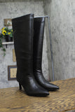On 34th Rachelle Stovepipe Boots Womens 10019723900 Black Smooth 5.5M